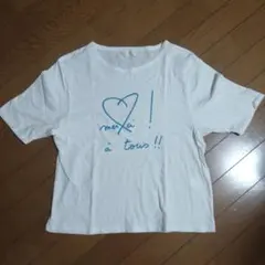 TO★ b. アニエスベー ハートプリント Tシャツ 38