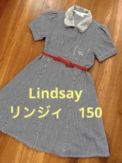 美品★リンジィ★ストライプ★2wayワンピースのサムネイル