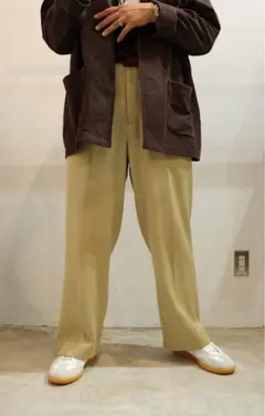 ウール イージーパンツ