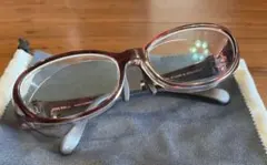 JINS 花粉Cut メガネ ブラウン系 Air frame