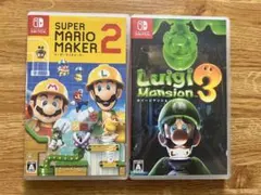セット】マリオカート8 デラックス☆新品☆ルイージマンション2 HD