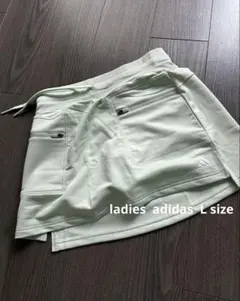 新品 adidas golf アディダス ゴルフスカート ZIPポケット Ｌ