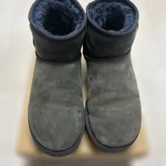 1月末処分⭐︎UGG　クラシックミニ スエード ムートンブーツ　24cm ネイビー