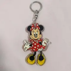 レトロ ミニーマウス アクリルキーホルダー 東京ディズニーランド初期