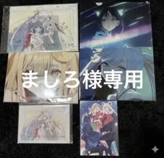 劇場版 映画 超かぐや姫！ ラフ原画 アクリルパネル ラフ原画 クリアファイル