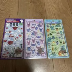 正規品　ボンボンドロップシール　ディズニー　ベイマックス　スティッチ　モンスター