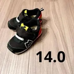 ミッキーマウス　キッズシューズ14㎝