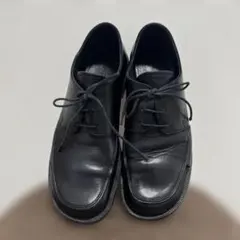 YOHJI YAMAMOTO +NOIR レザーUチップ外羽根シューズのサムネイル