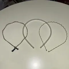 【お得】カチューシャ3点　まとめ売り