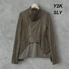 y2k archive fade SLY leather jacket