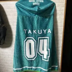 超特急　TAKUYA 04 フード付きブランケット