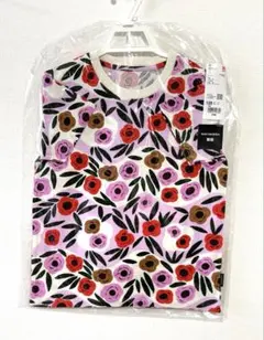 【新品未使用】ユニクロ　marimekko 花柄 Tシャツ 120cmのサムネイル