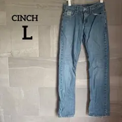 CINCH 【L】 ストレートデニム ジーンズ ライトブルーカジュアル