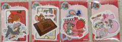 セブンイレブン トムとジェリー ステッカー 全4種各1枚コンプリートセット