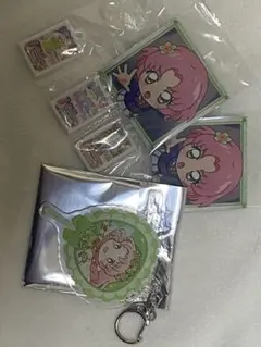 アイカツ　北大路さくら　ウエハース　ガチャガチャ　アクリルキーホルダーセット