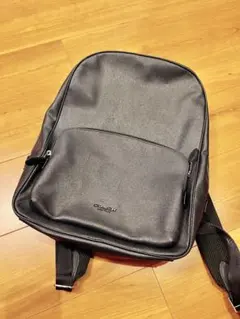 COACH グラハム バックパック F37599 オールレザー ブラック - メルカリ