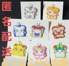 【入手困難】ダイソー コラボ とっとこハム太郎 ラバーキーホルダー コンプ