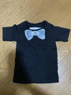 superthanks Tシャツ　100cm 蝶ネクタイTシャツ