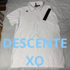 DESCENTE デサント 半袖ポロシャツ XO ホワイト