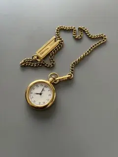 SEIKO QUARTZ 懐中時計 SGP チェーン付き - メルカリ