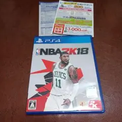 PS4ソフト　NBA 2K18　バスケットボール　NBA