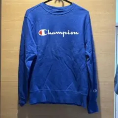 Champion トレーナー 青 Mサイズ
