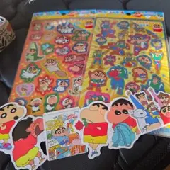 クレヨンしんちゃん ホログラムシール 2シートセット