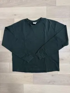 TheNorthFace ノースフェイス ダークグリーン 長袖 Tシャツ