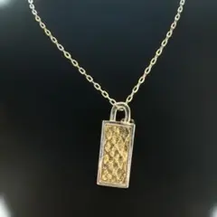 オールド ジバンシー ストーン プレート ネックレス ゴールド y2k 00s 