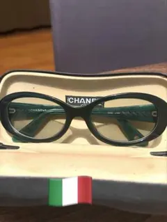 CHANEL シャネル のサングラス「型番：502 ココマーク 度付 オーバル