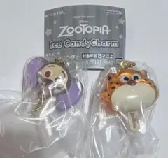 ズートピア2 アイスキャンディチャーム　クロウハウザー　フィニック