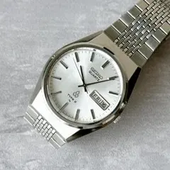 SEIKO セイコータイプ2 シルバー ヴィンテージ デイデイト メンズ