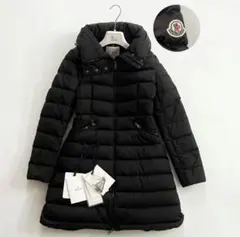 モンクレール　フラメッテ　0　FLAMMETTE　黒　ブラック　正規品