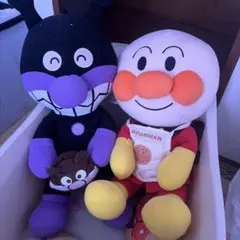 アンパンマン バイキンマン ぬいぐるみセット