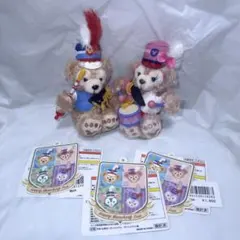 ダッフィー&フレンズ マーチングファン　ぬいスト2体セット