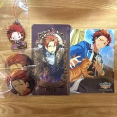 あんスタ 鬼龍紅郎まとめ売りブロマイド 缶バッジ ストラップ MUSEUM