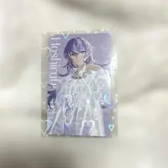 にじさんじ 星導ショウ ビジュアルカードSUISAI RAIN ノーマル