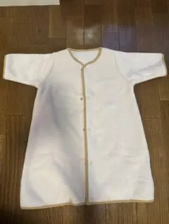 美品　アンナニコラボタン付きスリーパー 100cm ホワイト