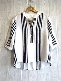 七分袖ボタンシャツ(未使用)