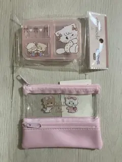 【最新作】セリア Lil ala mode ポーチ ピルケースセット【匿名配送】のサムネイル