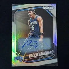 Paolo Banchero バンケロ Prizm Silver Auto 直筆