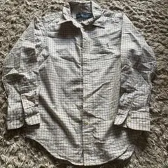 美品　ラルフローレン　チェックシャツ　120 長袖
