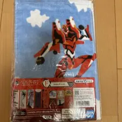 一番くじ　エヴァンゲリオンF賞タオルG賞クリアファイルステッカーセット