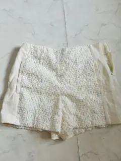 ZARA Mサイズ ショートパンツ 総レース マタニティフォト