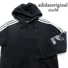 MY1021■adidasoriginal■アディダス パーカー ライン 刺繍M