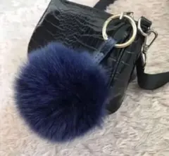 ファーチャーム キーホルダー