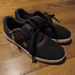 DC MIKE MO ブラック/パープル スニーカー
