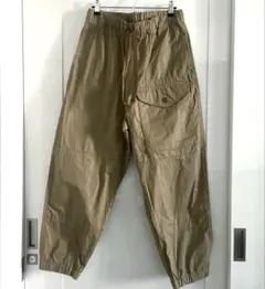 【新品同様】ユニクロU ジョガーパンツ チノパン べージュ ワークパンツ