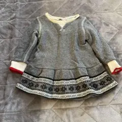 Ralph Lauren 9M グレー ワンピース