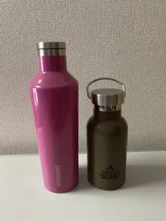 CORKCICLE ボトル ピンク、タラスブルバ　ボトル　チャコール2点セット
